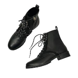 NEW Kate Spade Women’s Raquelle Combat Booties size 6 Black